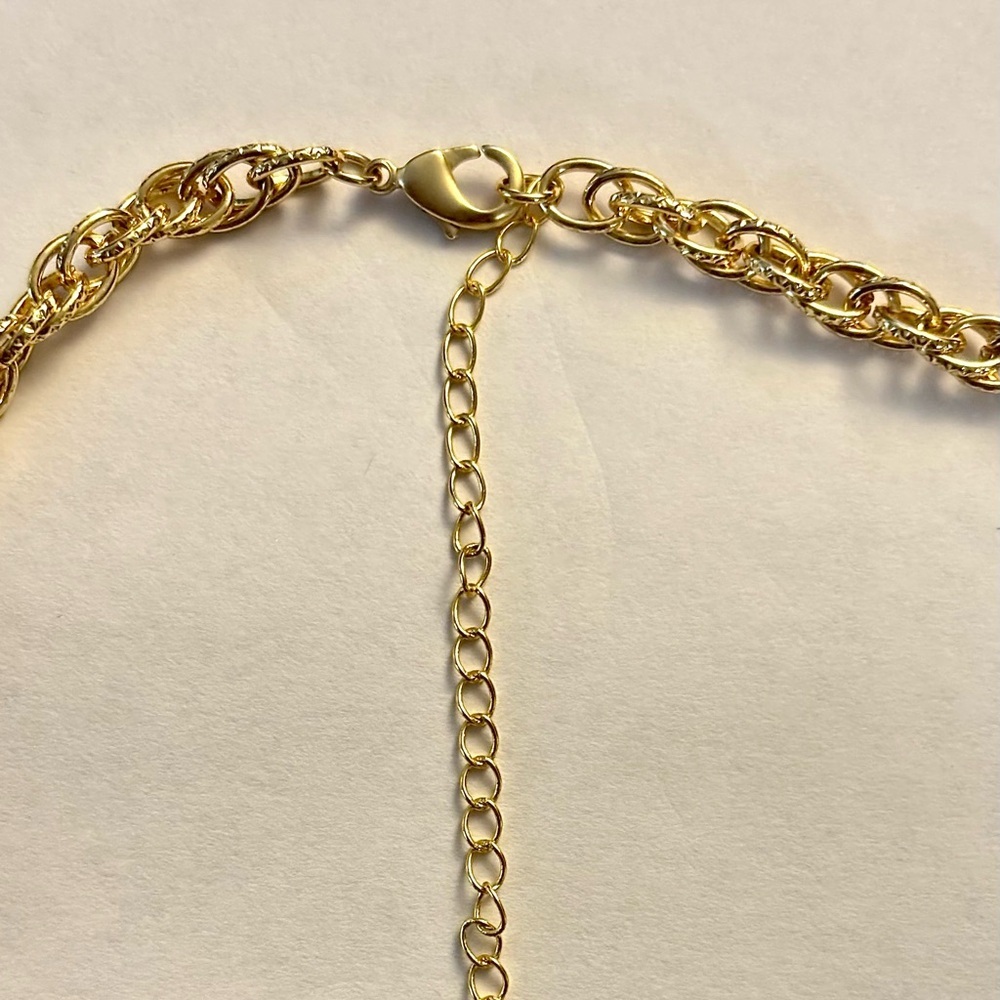 Handmade by Artisan Jennifer Thames Originals Gold Filled Multi-Stone Necklace - Picture 4 of 5